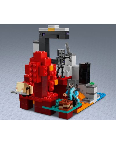 Konstruktor Lego Minecraft - Uništeni portal (21172) - 5