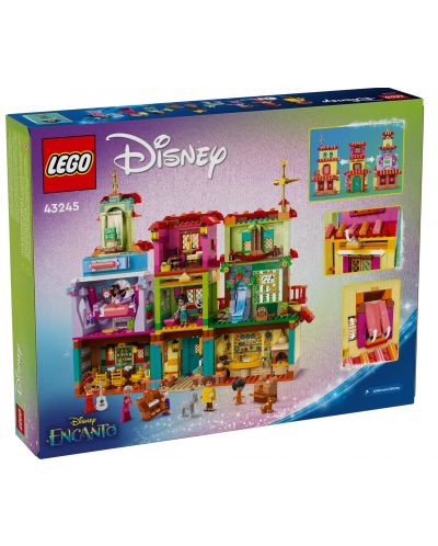 Konstrukcijski set LEGO Disney - Magična kuća obitelji Madrigal (43245) - 2