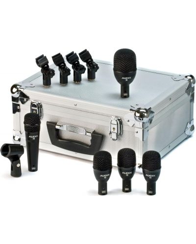 Set mikrofona za bubnjeve AUDIX - FP5, 5 komada, crni - 3