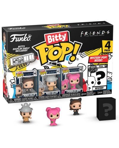 Set mini figurica Funko Bitty POP! Television: Friends - 4-Pack (Series 3) - 1