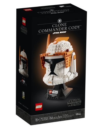 Konstruktor LEGO Star Wars - Kaciga zapovjednika klonova Codyja (75350) - 1