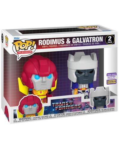 Set figurica Funko POP! Movies: Transformers - Rodimus & Galvatron (Convention Limited Edition) - 2