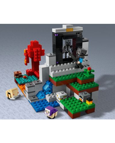 Konstruktor Lego Minecraft - Uništeni portal (21172) - 4