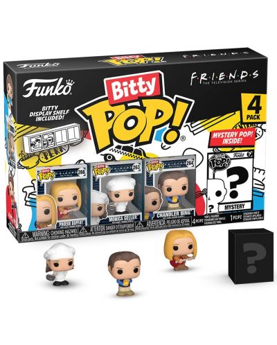 Set mini figurica Funko Bitty POP! Television: Friends - 4-Pack (Series 4) - 1