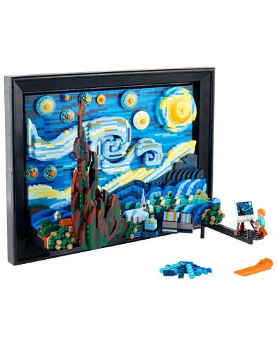Konstruktor LEGO Ideas - Vincent van Gogh, Zvjezdana noć (21333) - 4