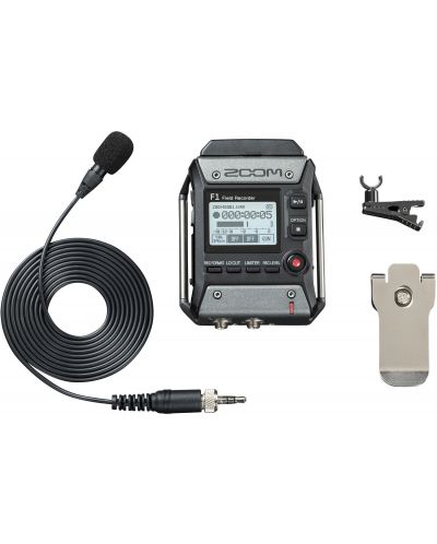 Set audio snimača i mikrofona Zoom - F1-LP, crni - 1