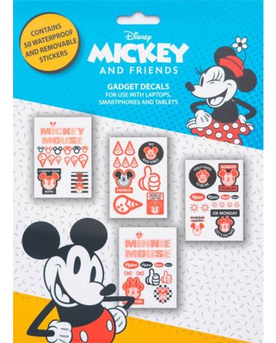 Set naljepnica Erik  Disney: Mickey Mouse - Mickey & Minnie	 - 1
