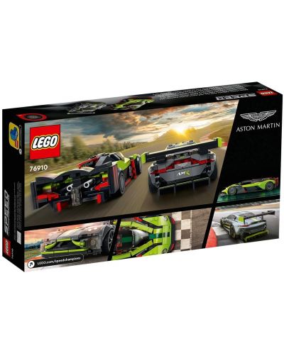 Кonstruktor Lego Speed Champions - Aston Martin Valkyrie AMR Pro i Vantage GT3 (76910) - 2