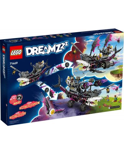 Konstruktor LEGO DreamZzz - Brod morskih pasa iz noćne more (71469) - 2