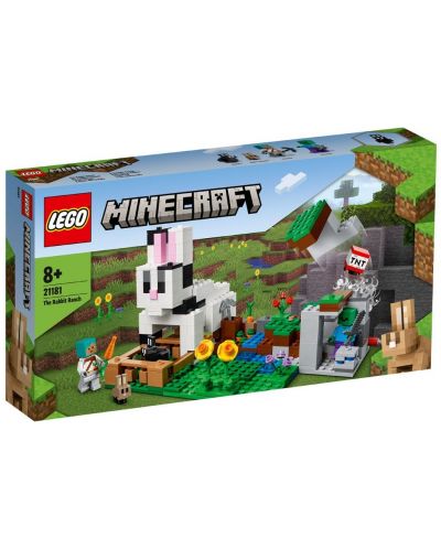 Konstruktor Lego Minecraft - Ranč zečeva (21181) - 1
