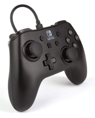 Kontroler PowerA - Wired Controller, žični, za Nintendo Switch, Black Matte  - 2