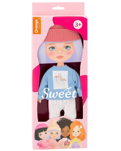 Set odjeće za lutke Orange Toys Sweet Sisters - Plava majica - 1