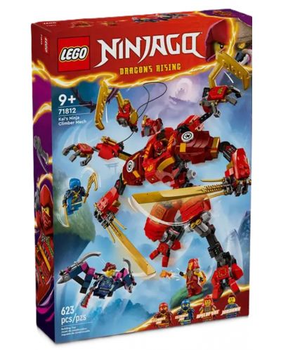 Konstruktor LEGO Ninjago - Kaijev robot ninja penjač (71812) - 1