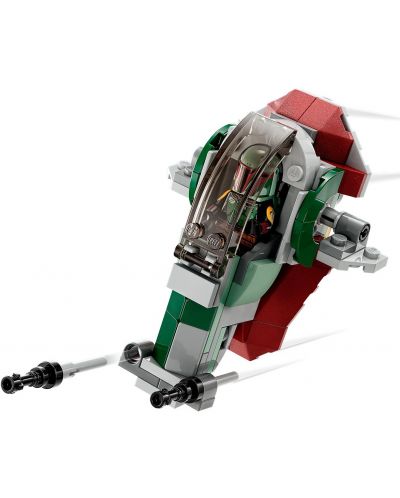 Konstruktor LEGO Star Wars - Brod Boba Fetta, Microfighter (75344) - 4