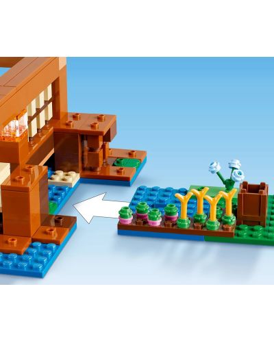 Konstruktor LEGO Minecraft - Kuća žaba (21256) - 6