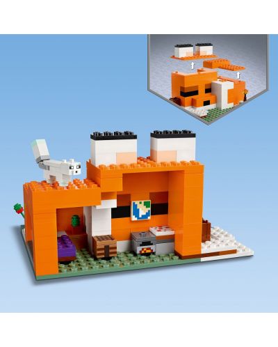 Konstruktor Lego Minecraft - Koliba za lisice (21178) - 3