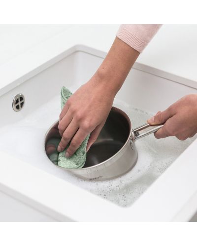 Set od 2 ručnika od mikrofibre Brabantia - SinkSide, Jade Green - 4