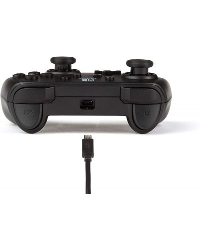Kontroler PowerA - Wired Controller, žični, za Nintendo Switch, Black Matte  - 5