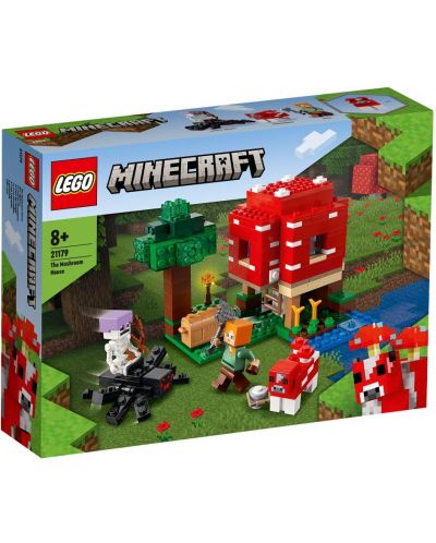 Konstruktor Lego Minecraft - Kuća gljiva (21179) - 1