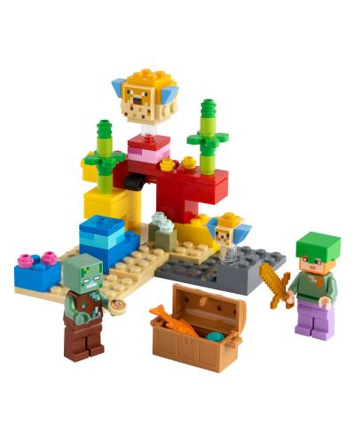 Konstruktor Lego Minecraft – Koraljni greben (21164) - 3
