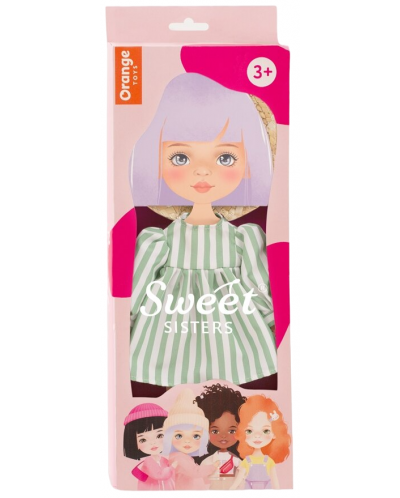Set odjeće za lutke Orange Toys Sweet Sisters - Haljina na pruge - 1