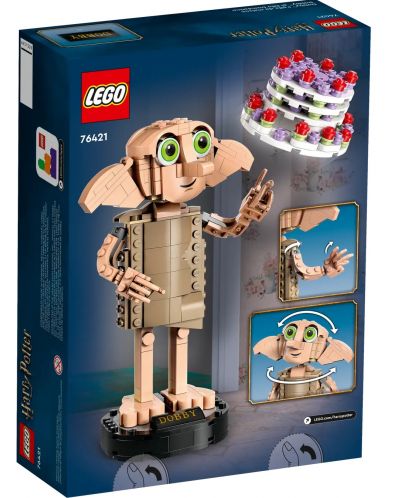 Konstruktor LEGO Harry Potter - Dobby kućni duh (76421) - 2