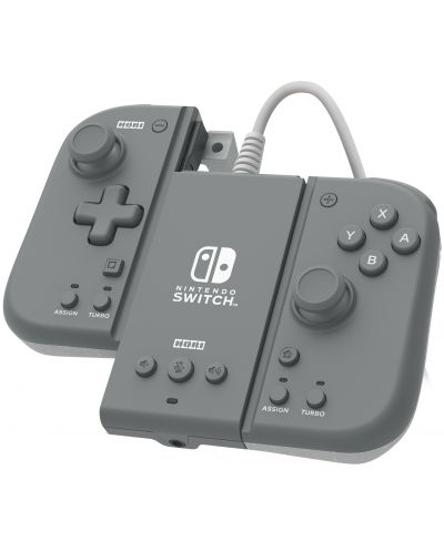 Kontroler Hori - Split Pad Compact Attachment Set, sivi (Nintendo Switch) - 2