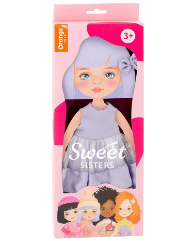 Set odjeće za lutke Orange Toys Sweet Sisters - Ljubičasta haljina - 1