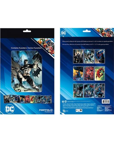 Set mini postera ABYstyle DC Comics: Justice League - 1
