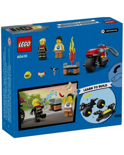 Konstruktor LEGO City - Spasilački vatrogasni motor (60410) - 2