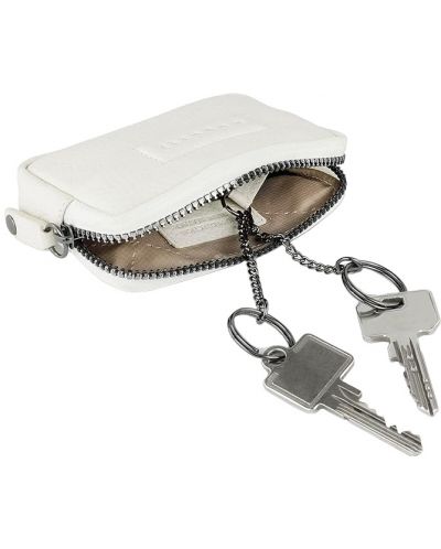 Kožna futrola za ključeve Bugatti Elsa - RFID zaštita, bijeli - 6
