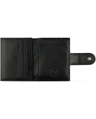 Kožna torbica za kreditne kartice ​ Bugatti Smart - Croco, RFID zaštita, crna - 3