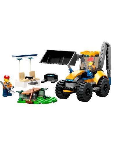 Konstruktor LEGO City - Građevinski bager (60385) - 2