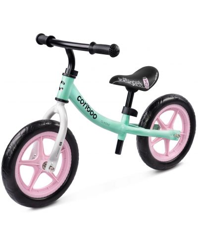 Bicikl za ravnotežu Cariboo - Classic, mint/ružičasti - 3