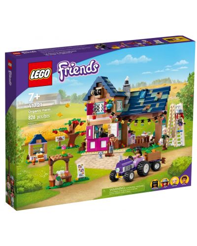 Konstruktor LEGO Friends - Organska farma (41721) - 1