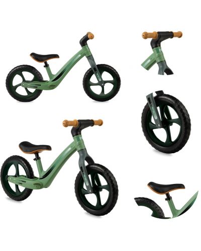 Bicikl za ravnotežu Momi - Mizo, zeleni - 2