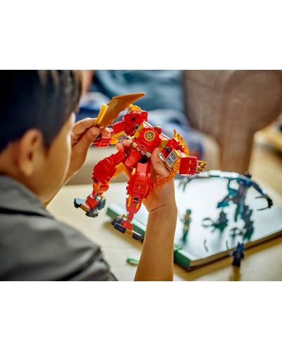 Konstruktor LEGO Ninjago - Kaijev elementarni vatreni robot (71808) - 5