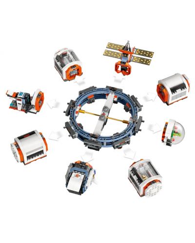 Konstruktor LEGO City - Modularna svemirska stanica (60433) - 3