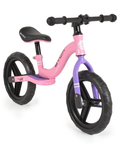 Bicikl za ravnotežu Byox - Kiddy, ružičasti - 1
