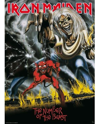 Set mini postera GB eye Music: Iron Maiden - Killers & The Number of The Beast - 3