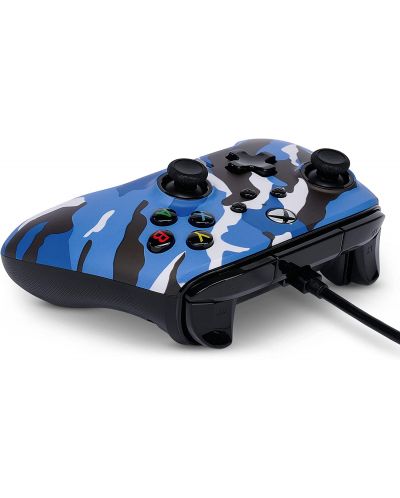 Kontroler PowerA - Enhanced, žičani, za Xbox One/Series X/S, Blue Camo - 5