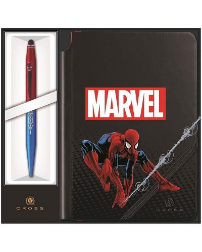 Set rokovnik i kemijska olovka Cross Tech2 - Marvel Spider-Man, A5 - 1