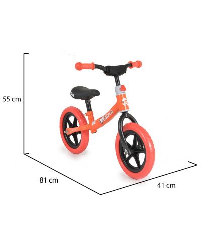 Bicikl za ravnotežu Byox - 2B balanced, crveni - 4