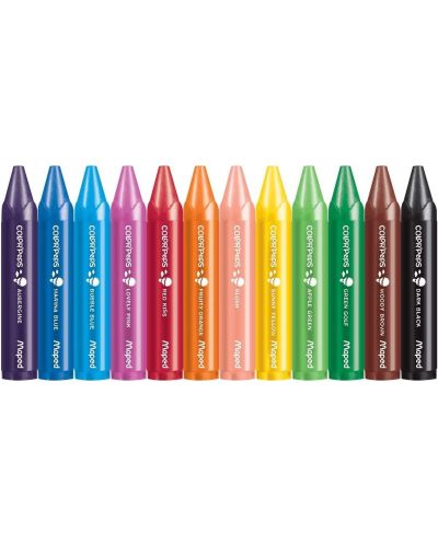 Set voštanih pastela Maped Color Peps - 12 boja - 2