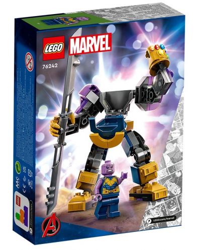 Konstruktor LEGO Marvel Super Heroes - Thanosov robotski oklop (76242) - 2