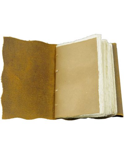 Kožna bilježnica Lamali - Yaatra, 18 x 23 cm - 2