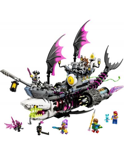 Konstruktor LEGO DreamZzz - Brod morskih pasa iz noćne more (71469) - 3