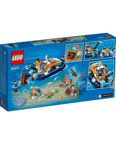 Konstruktor LEGO City - Istraživački ronilački brod (60377) - 8