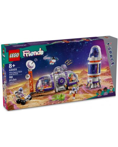 Konstruktor LEGO Friends - Svemirska baza i raketa na Marsu (42605) - 1