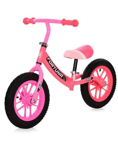 Bicikl za ravnotežu Lorelli - Fortuna Air, sa svjetlećim felgama, roza - 1